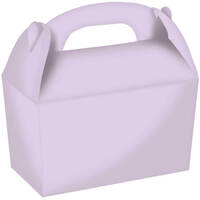 Pastel Lilac Gable Treat Boxes 