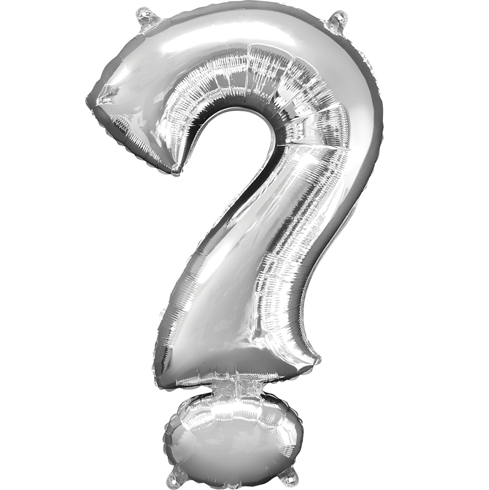 Silver Balloon Party Supplies - Large Letters A-Z 86cm Foil Shiny Balloons - Picture 3 of 28