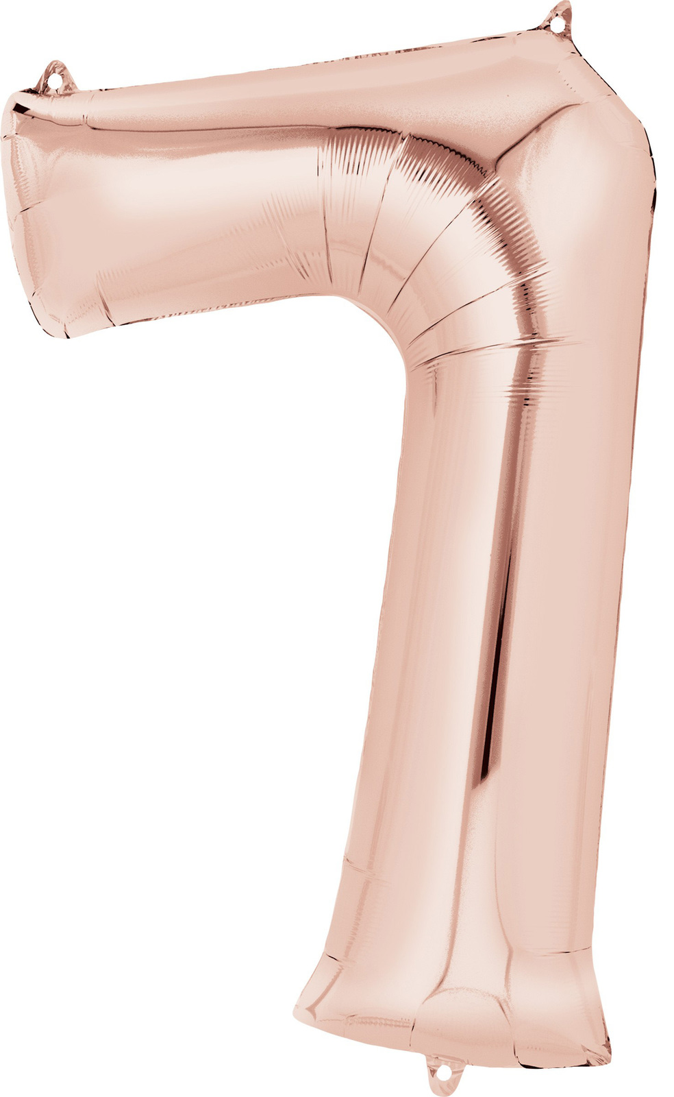 Large Rose Gold Number Foil Balloons 86cm approx. Numbers 0 - 9 18 21 30 40 & 50 - Picture 8 of 18