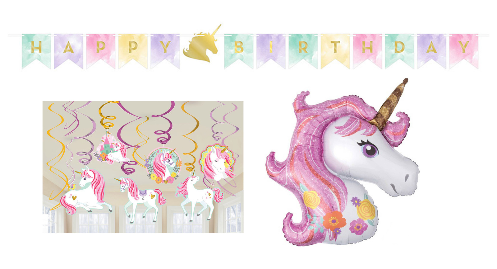 Magical Unicorn Party Supplies - Magical Unicorn Party Range Assorted - Picture 7 of 31