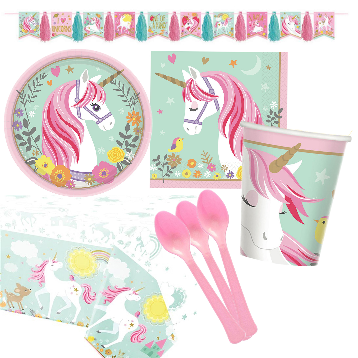 Magical Unicorn Party Supplies - Magical Unicorn Party Range Assorted - Picture 30 of 31