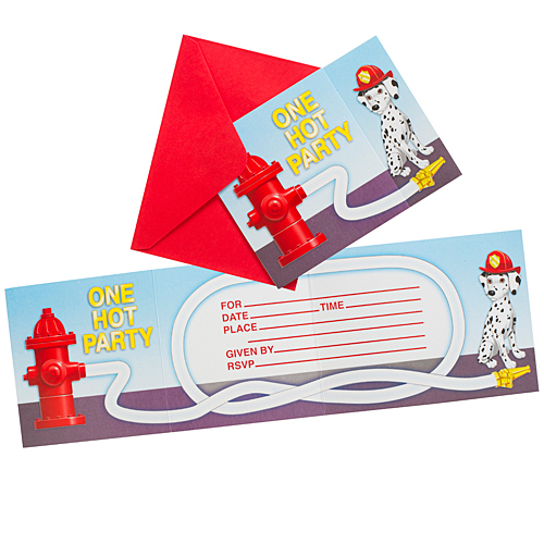 Firefighter Party Supplies- You Choose your product from the drop down box - Picture 11 of 21