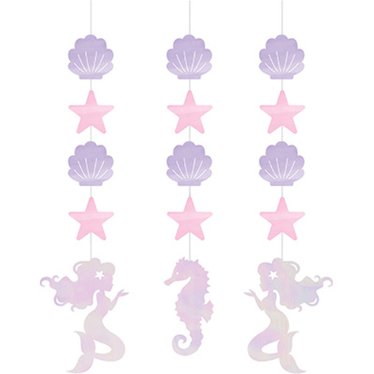 Mermaid And The Little Mermaid Birthday Party Supplies -Choose product from menu - Picture 16 of 55
