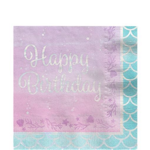 Mermaid And The Little Mermaid Birthday Party Supplies -Choose product from menu - Picture 19 of 55