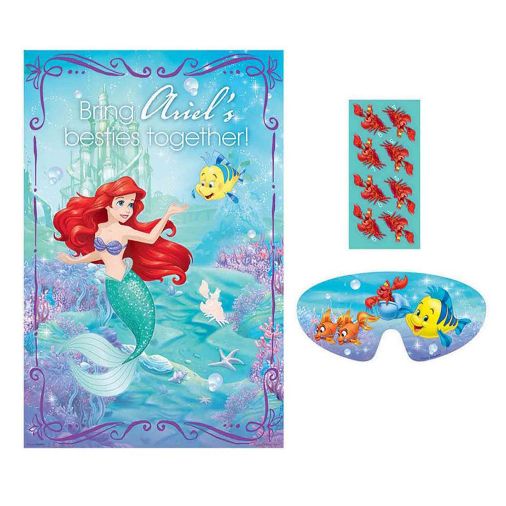 Mermaid And The Little Mermaid Birthday Party Supplies -Choose product from menu - Picture 32 of 55