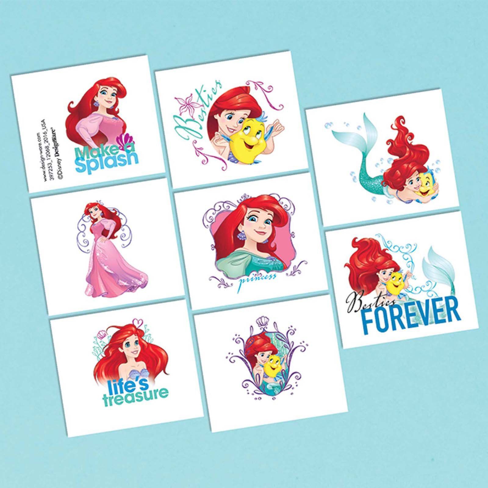 Mermaid And The Little Mermaid Birthday Party Supplies -Choose product from menu - Picture 38 of 55