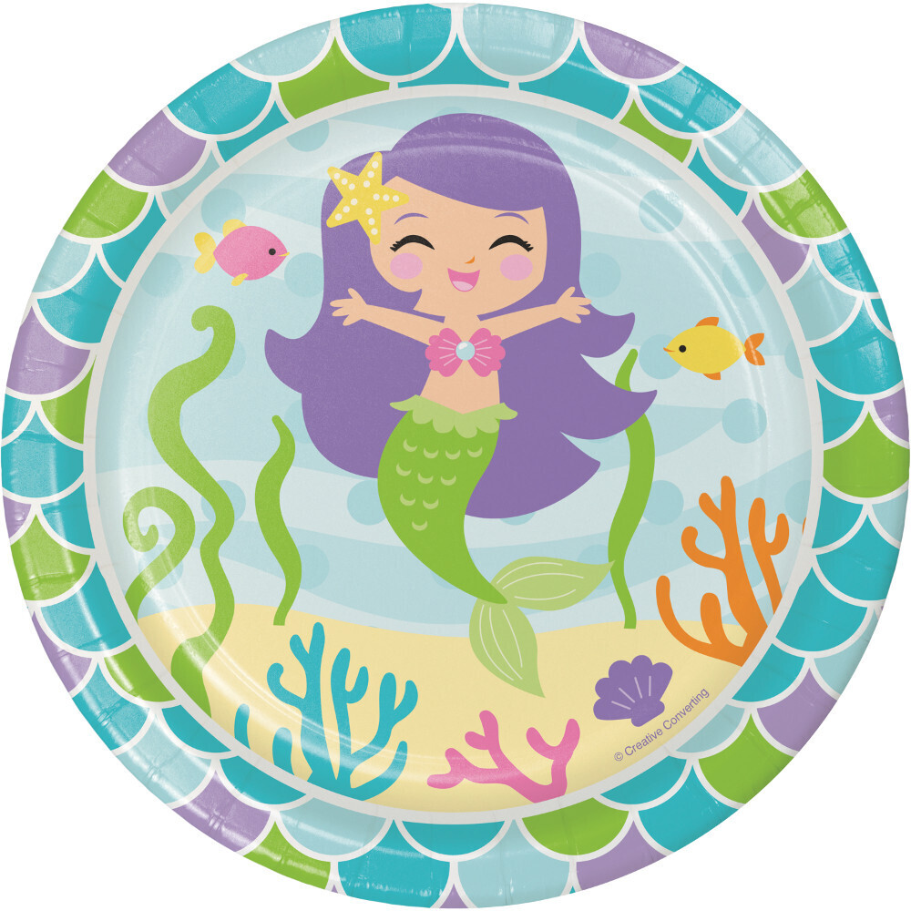 Mermaid And The Little Mermaid Birthday Party Supplies -Choose product from menu - Picture 55 of 55
