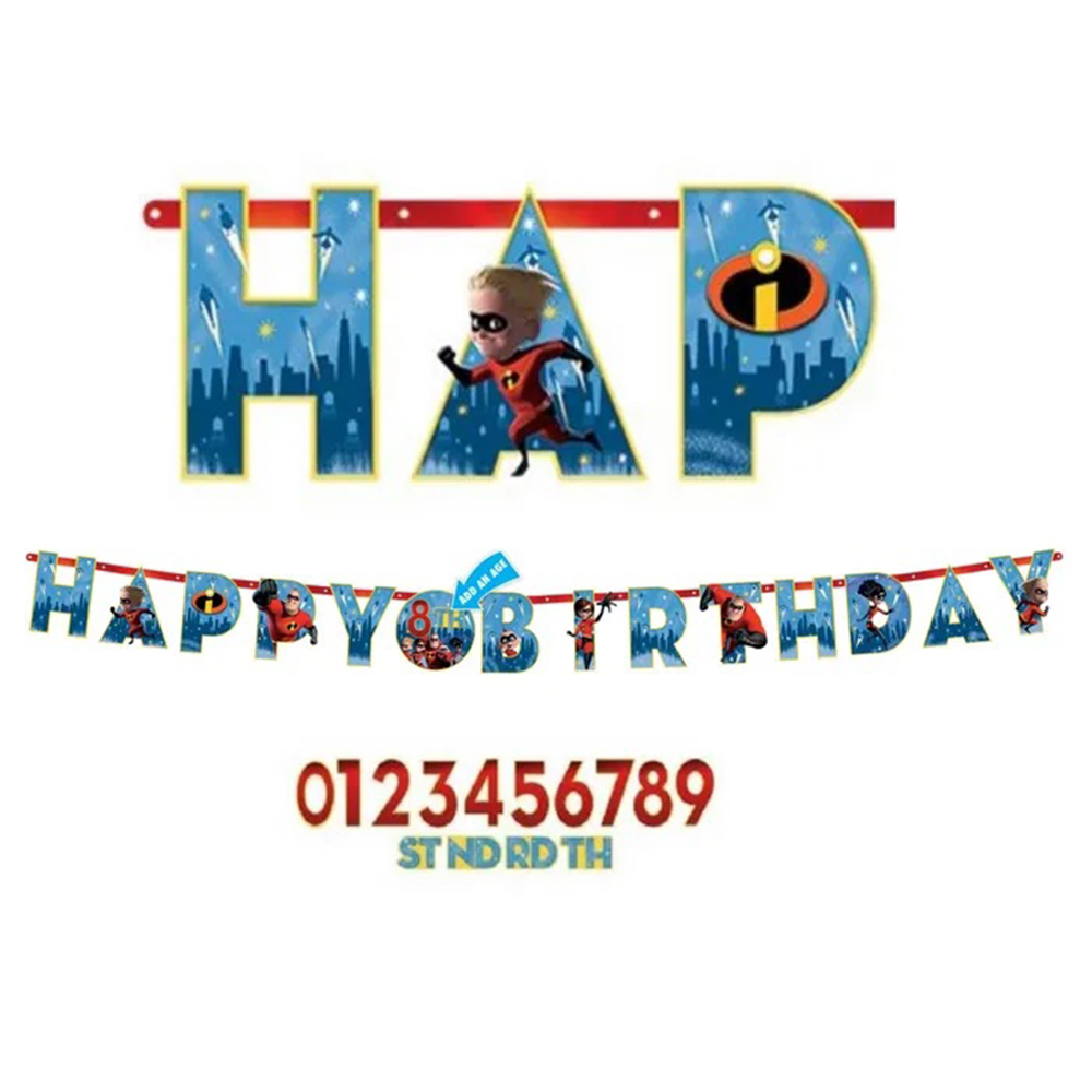 Happy Birthday Banner Party Supplies- Choose your product from the drop down Box - Picture 5 of 38