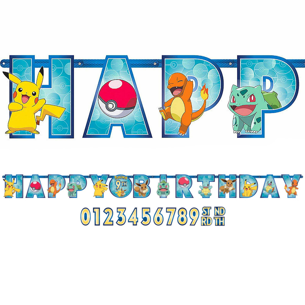 Happy Birthday Banner Party Supplies- Choose your product from the drop down Box - Picture 23 of 38