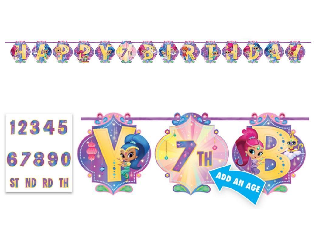 Happy Birthday Banner Party Supplies- Choose your product from the drop down Box - Picture 35 of 38