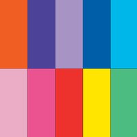 Mixed 10 Fashion Colours (Sempertex)