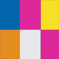 Assort Jewel 6 Blue, Pink, Yellow, Orange, Clear (Qualatex)
