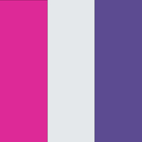 Assort Jewel 3 Magenta Clear Purple (Qualatex)
