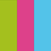 Assort 3 Green Magenta Blue (Qualatex)