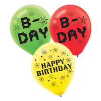 TNT Party Latex Balloons 6 Pack
