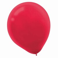 Apple Red Latex Balloons 15 Pack