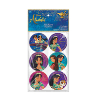 Aladdin Loot Party Favours Stickers x24