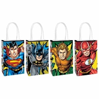 Justice League Heroes Unite Create Your Own Kraft Bags 8 Pack