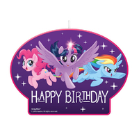 My Little Pony Friendship Adventures Birthday Candle