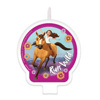 Spirit Ride Free Birthday Candle