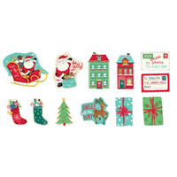 Christmas North Pole Cutouts 12 Pack