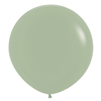 Eucalyptus Green Large Latex Balloons 60cm - 3 Pack