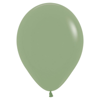 Eucalyptus Green Fashion Latex Balloons 100 Pack