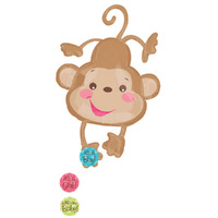 Baby Shower Fisher Price Baby Monkey SuperShape Foil Balloon