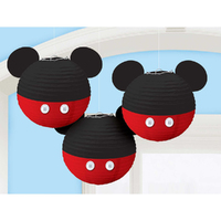 Mickey Mouse Forever Paper Lanterns 3 Pack