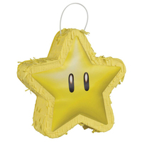 Super Mario Brothers Mini Pinata Decoration (16cm x 5cm Approx)
