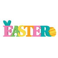 Easter MDF Standing Sign