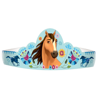 Spirit Ride Free Paper Tiaras 8 Pack