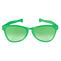 Australia Day Green Jumbo Plastic Glasses 
