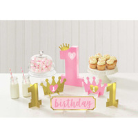 1st Birthday Girl Table Decorating Kit