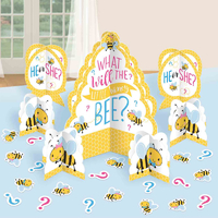 Baby Shower What Will It Bee? Table Centerpiece Decorating Kit