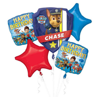 Paw Patrol Happy Birthday Foil Balloon Bouquet 