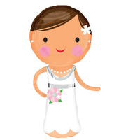 Wedding Lovely Bride SuperShape Foil Balloon 