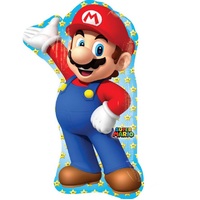 Super Mario Brothers SuperShape Foil Balloon