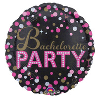 Bachelorette Party Holographic Foil Balloon