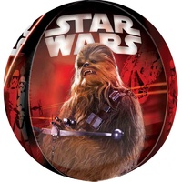 Star Wars The Force Awakens Orbz Clear Foil Balloon
