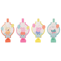 Peppa Pig Party Blowouts 8 Pack