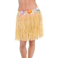 Hawaiian Luau Skirt Plastic Adult Size x1