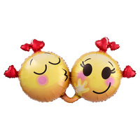 Emoticons in Love SuperShape Foil Balloon