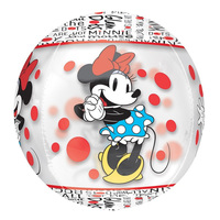 Minnie Mouse Orbz Clear Balloon