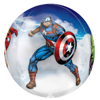 Avengers Clear Orbz Balloon