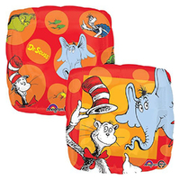 Dr Seuss Cat In The Hat Square Foil Balloon