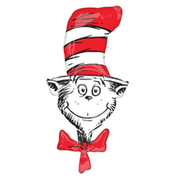 Dr Seuss Cat in the Hat SuperShape Foil Balloon