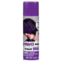 Hair Spray Purple 85g Can - Crazy Hair day