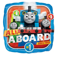 Thomas the Tank Engine All Aboard Foil Balloon
