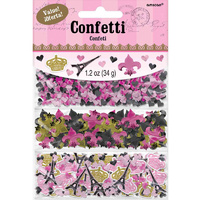 Day in Paris Confetti Value Pack Foil & Cardboard Pieces